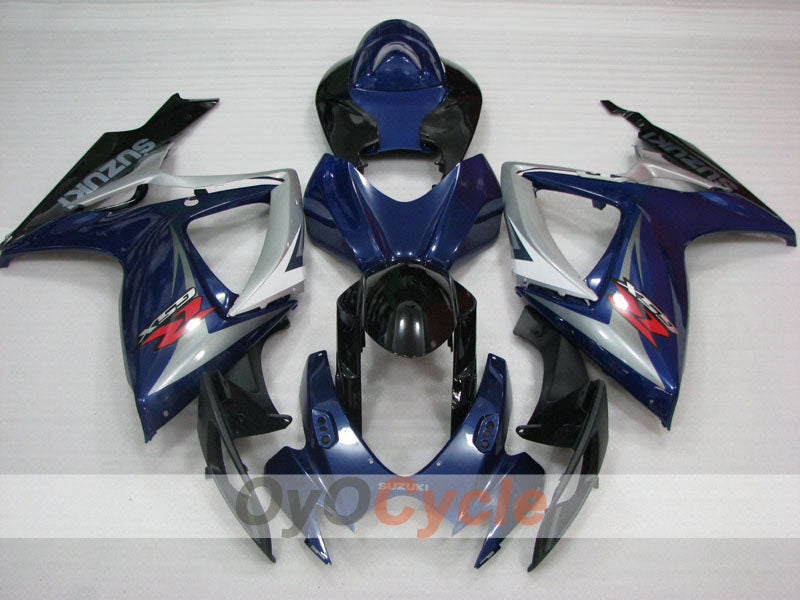 Injection Fairing kit for 06-07 GSX R750 - Blue, Black - Factory Style #OYO87905358 Secondary image