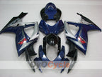 Injection Fairing kit for 06-07 GSX R750 - Blue, Black - Factory Style #OYO87905358