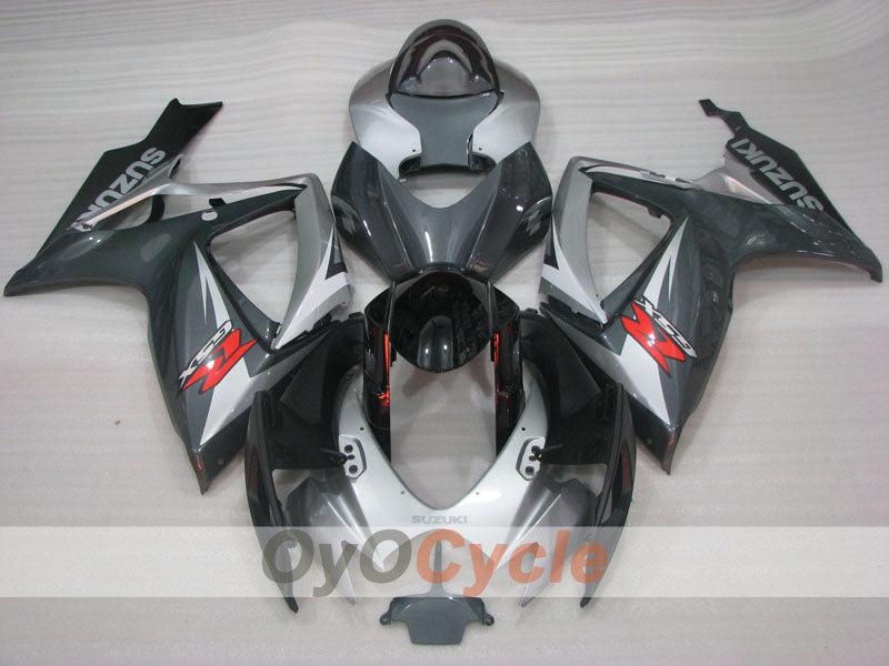 Injection Fairing kit for 06-07 GSX R750 - Grey - Factory Style #OYO87905359 Secondary image