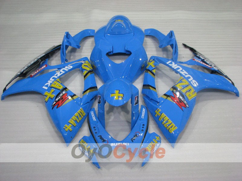Injection Fairing kit for 06-07 GSX R600 - Blue - Rizla+ #OYO87905326