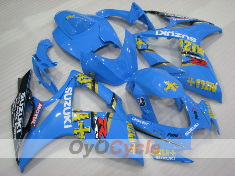Injection Fairing kit for 06-07 GSX R600 - Blue - Rizla+ #OYO87905326