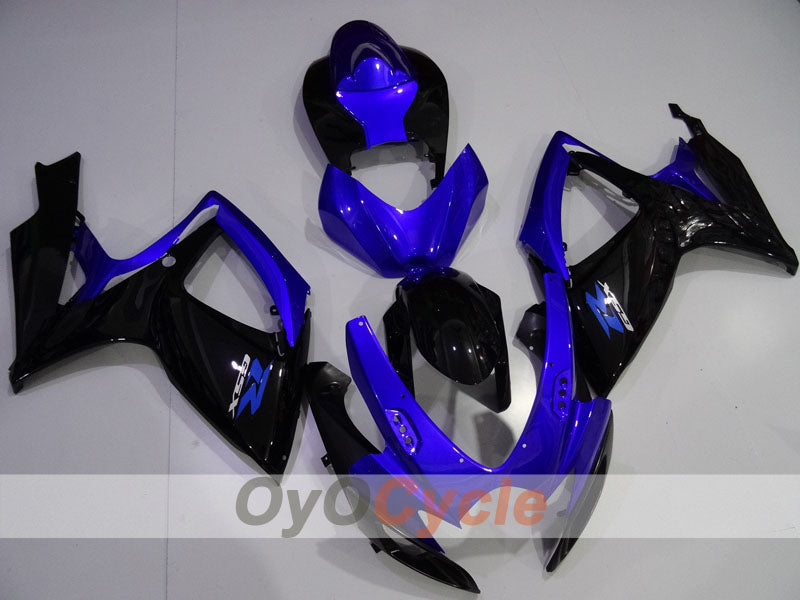 Injection Fairing kit for 06-07 GSX R600 - Blue, Black - Factory Style #OYO87905329