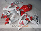 Injection Fairing kit for 06-07 GSX R600 - Red, White - Lucky Strike, MICHELIN, MOTUL #OYO87905333