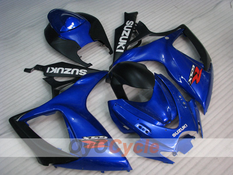 Injection Fairing kit for 06-07 GSX R600 - Blue, Black - Factory Style #OYO87905335