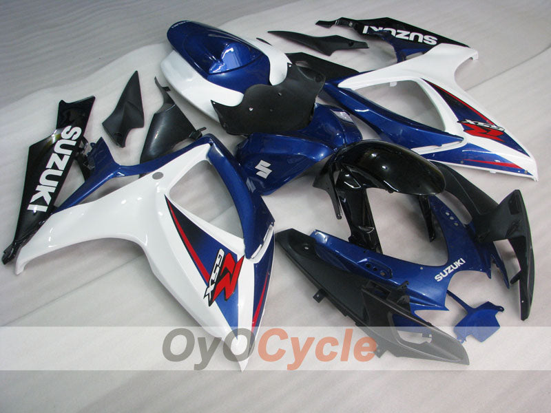 Injection Fairing kit for 06-07 GSX R750 - Blue, White - Factory Style #OYO87905371 Secondary image