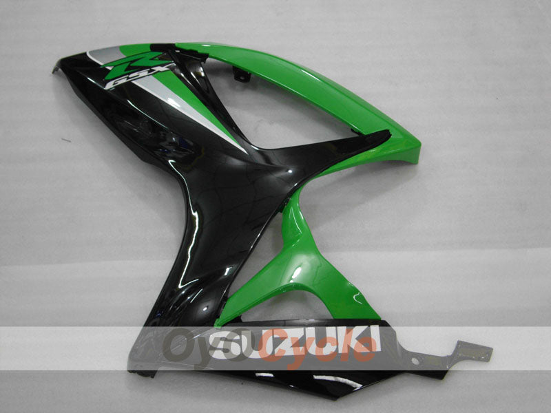 Injection Fairing kit for 06-07 GSX R600 - Green, Black - Factory Style #OYO87905337