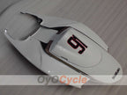 Injection Fairing kit for 06-07 GSX R600 - White, Black - MOTUL, VIRU #OYO87905338