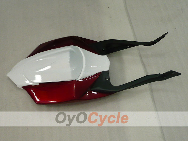 Injection Fairing kit for 08-10 GSX R750 - Red Wine Color, White - Factory Style #OYO87905437