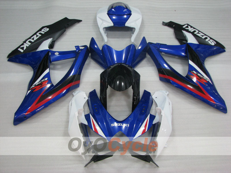 Injection Fairing kit for 08-10 GSX R600 - Blue, White, Black - Factory Style #OYO87905403 Secondary image