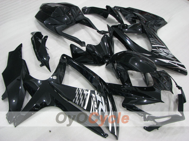Injection Fairing kit for 08-10 GSX R600 - Black - Factory Style #OYO87905408 Secondary image