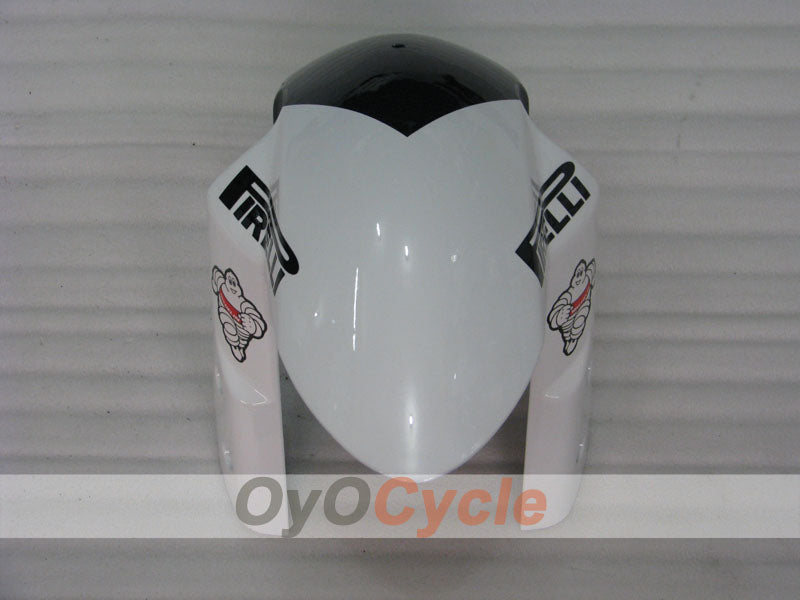 Injection Fairing kit for 08-10 GSX R600 - White, Black - Corona #OYO87905411
