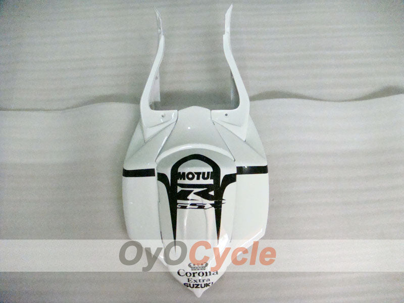 Injection Fairing kit for 08-10 GSX R600 - White, Black - Corona #OYO87905412