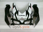 Injection Fairing kit for 08-10 GSX R600 - White, Black - Corona #OYO87905412