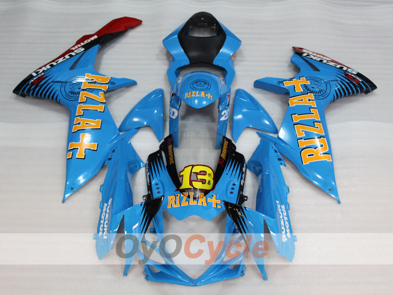 Injection Fairing kit for 11-26 GSX R750 - Blue - Rizla+ #OYO87905481 Secondary image