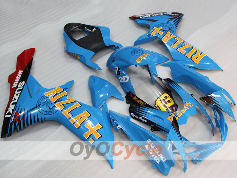 Injection Fairing kit for 11-26 GSX R750 - Blue - Rizla+ #OYO87905481 Main image