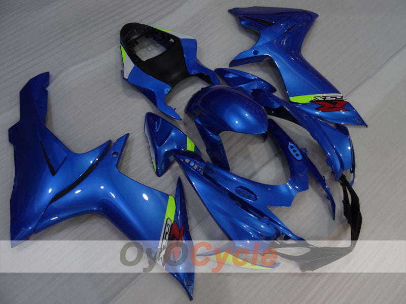 Injection Fairing kit for 11-26 GSX R600 - Blue - Factory Style #OYO87905468 Main image