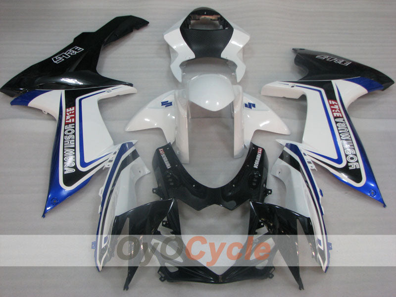 Injection Fairing kit for 11-26 GSX R600 - Blue, White, Black - YOSHIMURA #OYO87905472 Secondary image