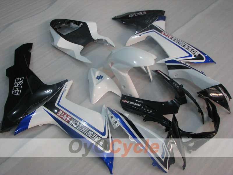 Injection Fairing kit for 11-26 GSX R750 - Blue, White - YOSHIMURA #OYO87905488 Main image