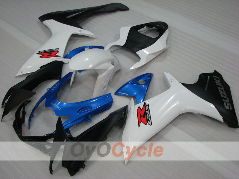 Injection Fairing kit for 11-26 GSX R600 - Blue, White, Black - Factory Style #OYO87905473