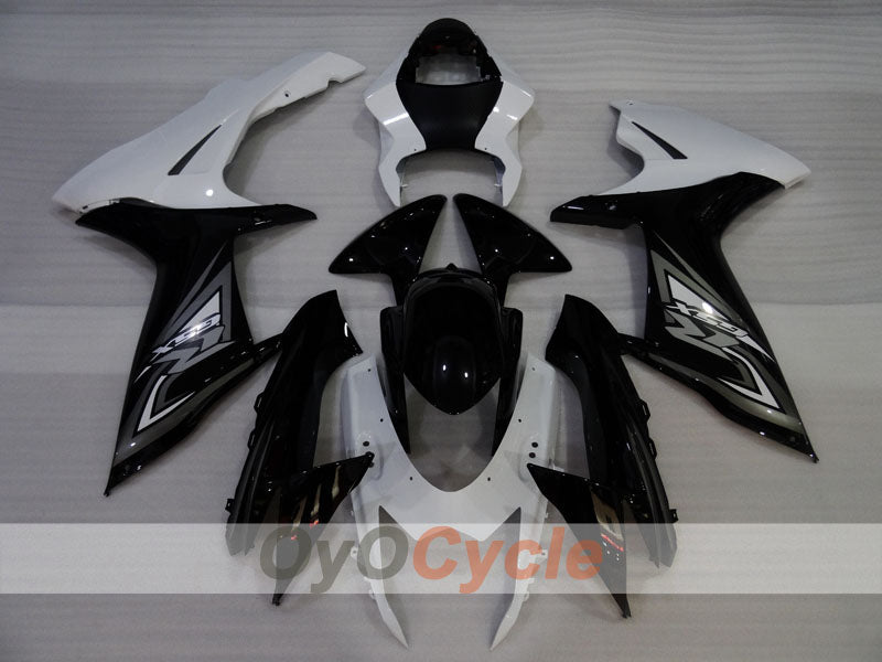 Injection Fairing kit for 11-26 GSX R600 - White, Black - Factory Style #OYO87905475 Secondary image