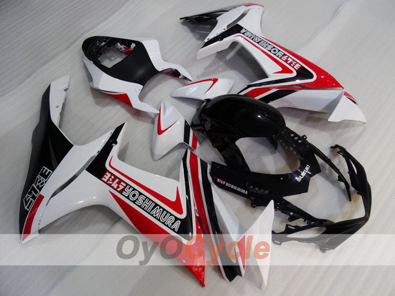 Injection Fairing kit for 11-26 GSX R600 - Red, White, Black - YOSHIMURA #OYO87905477 Main image