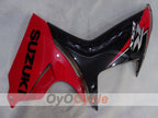 Injection Fairing kit for 11-26 GSX R600 - Red, Black - Factory Style #OYO87905479