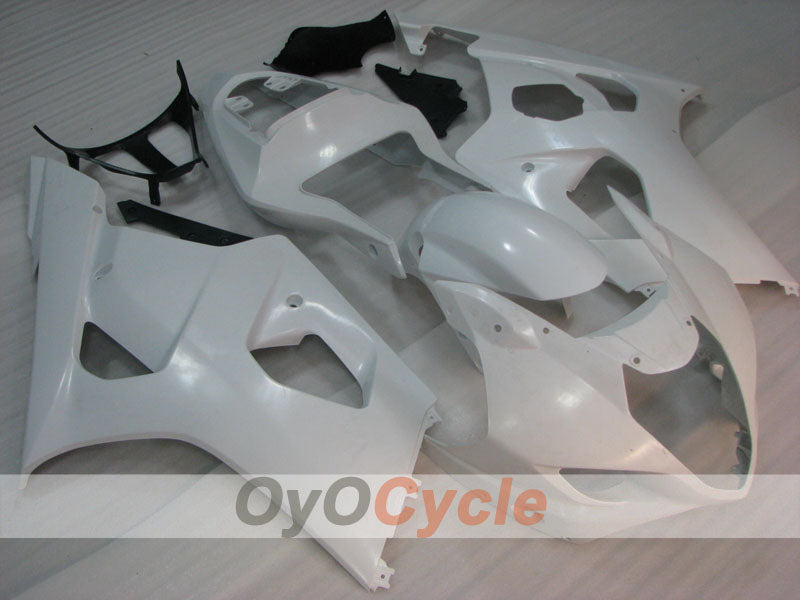 Injection Fairing kit for 03-04 GSX R1000 - White - No sticker / decal, Factory Style #OYO87905501 Main image