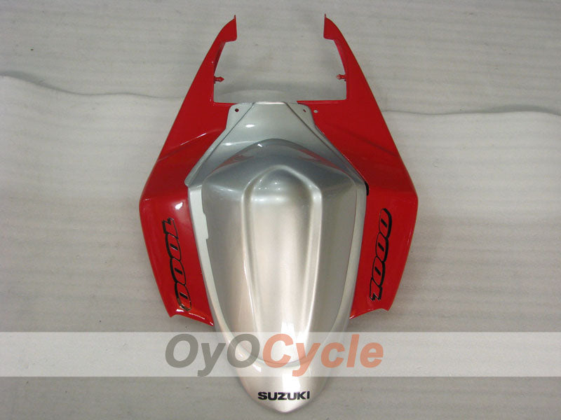 Injection Fairing kit for 05-06 GSX R1000 - Red, Silver - Factory Style #OYO87905511