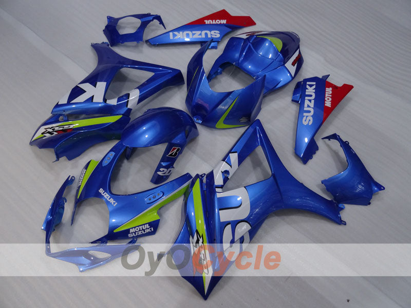 Injection Fairing kit for 07-08 GSX R1000 - Blue - MOTUL #OYO87905528 Secondary image