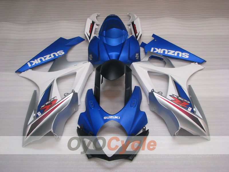 Injection Fairing kit for 07-08 GSX R1000 - Blue, White - Factory Style #OYO87905530 Secondary image