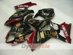 Injection Fairing kit for 07-08 GSX R1000 - Red, Black - BACARDI #OYO87905531