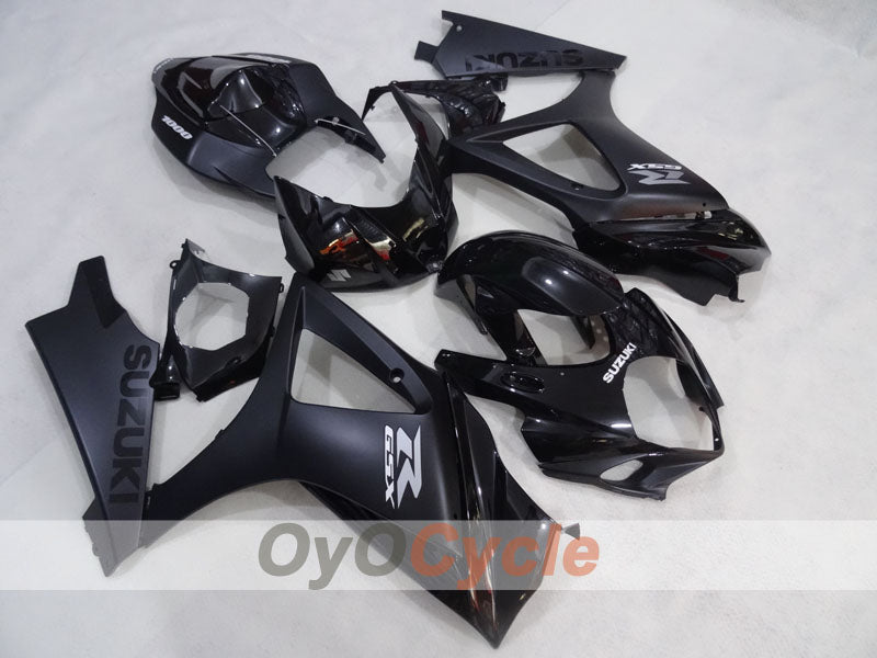 Injection Fairing kit for 07-08 GSX R1000 - Black, Matte - Factory Style #OYO87905540 Main image