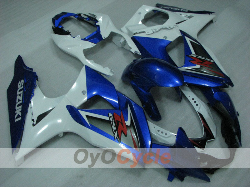 Injection Fairing kit for 09-16 GSX R1000 - Blue, White - Factory Style #OYO87905544 Main image