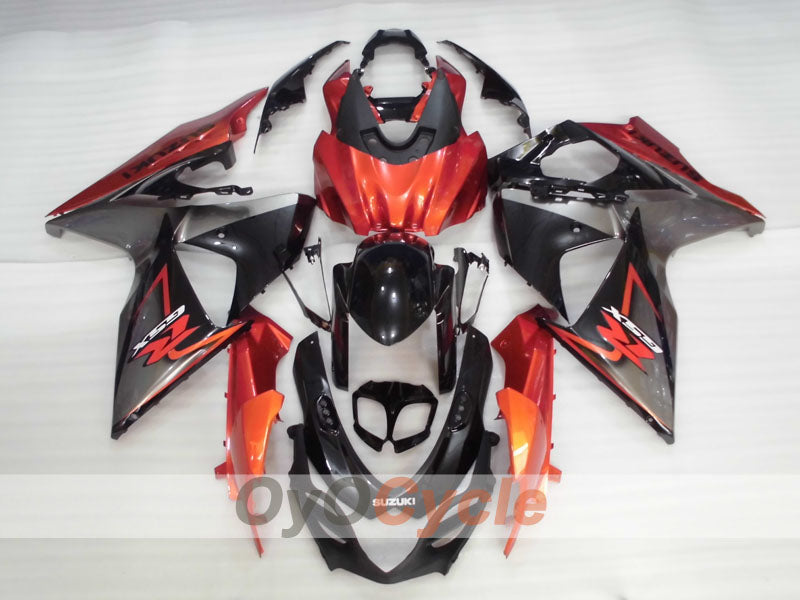 Injection Fairing kit for 09-16 GSX R1000 - Orange, Black - Factory Style #OYO87905545 Secondary image