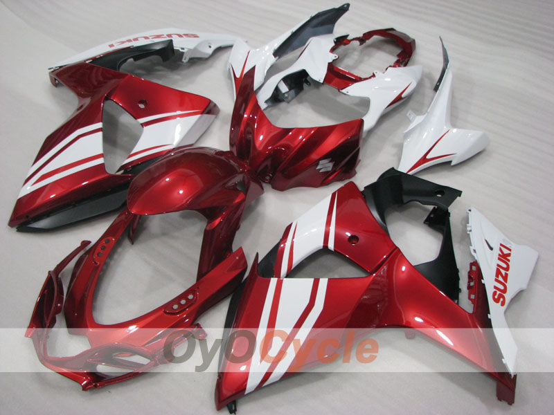 Injection Fairing kit for 09-16 GSX R1000 - Red, White - Factory Style #OYO87905552 Secondary image