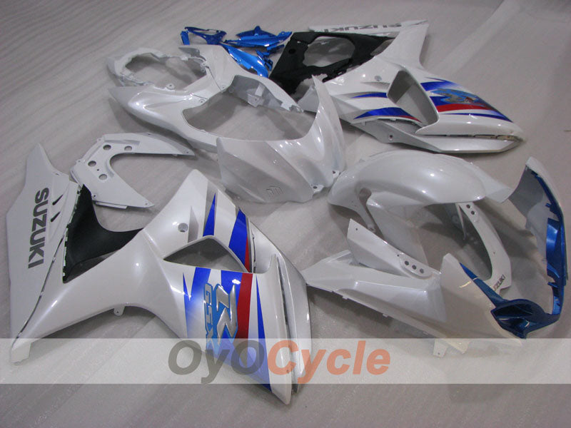 Injection Fairing kit for 09-16 GSX R1000 - Blue, White, Black - Factory Style #OYO87905564 Main image