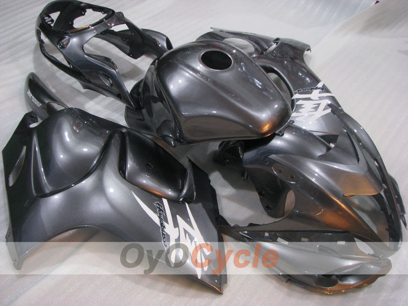 Injection Fairing kit for 08-20 GSXR1300 Hayabusa - White, Grey - Factory Style #OYO87905572 Main image