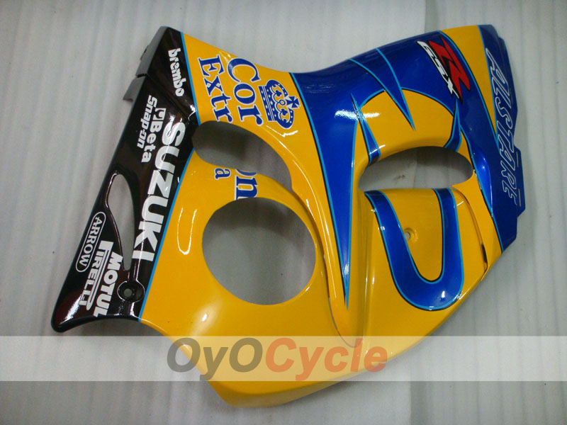 Injection Fairing kit for 08-20 GSXR1300 Hayabusa - Yellow, Blue - Corona #OYO87905574