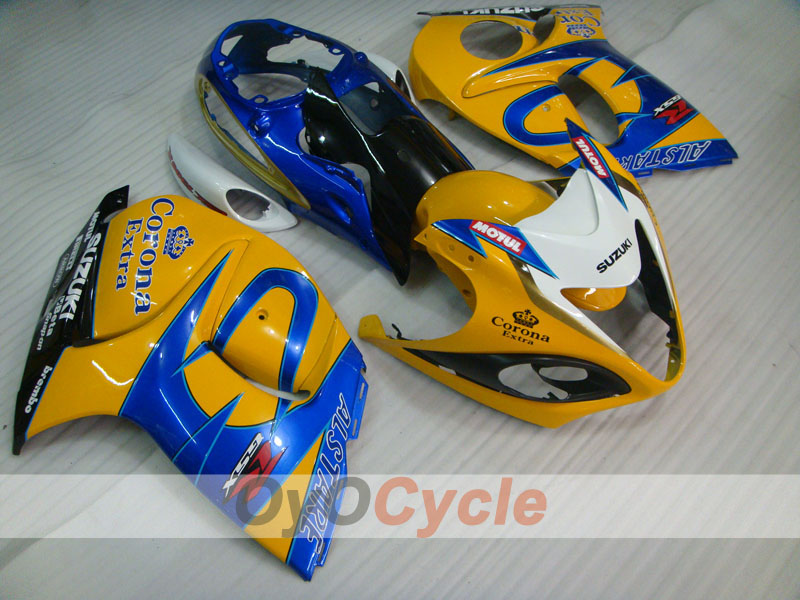Injection Fairing kit for 08-20 GSXR1300 Hayabusa - Yellow, Blue - Corona #OYO87905574