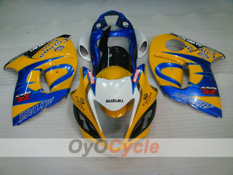 Injection Fairing kit for 08-20 GSXR1300 Hayabusa - Yellow, Blue - Corona #OYO87905574 Secondary image