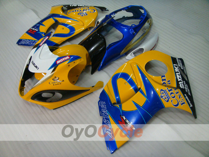 Injection Fairing kit for 08-20 GSXR1300 Hayabusa - Yellow, Blue - Corona #OYO87905574