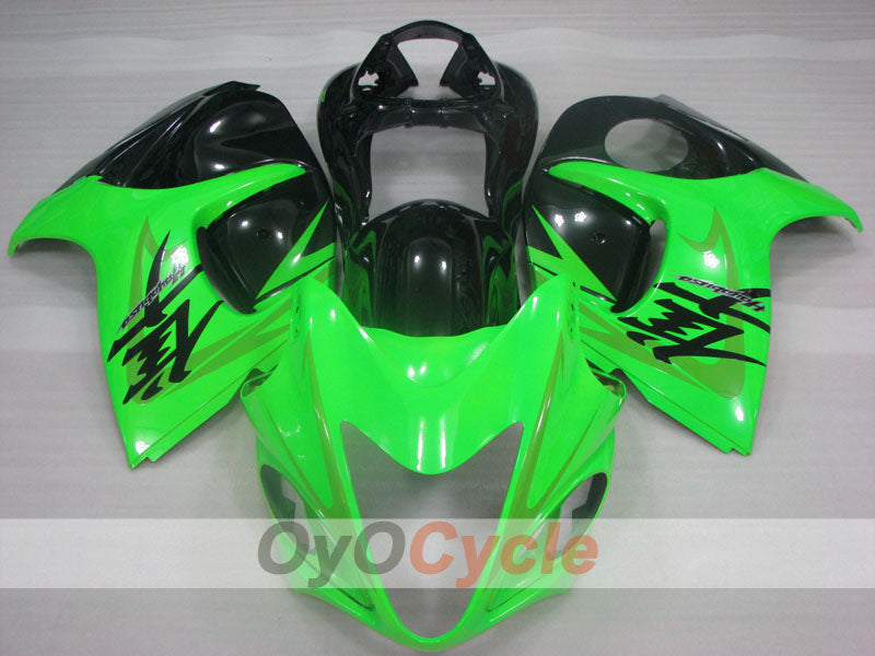Injection Fairing kit for 08-20 GSXR1300 Hayabusa - Green, Black - Factory Style #OYO87905581 Secondary image
