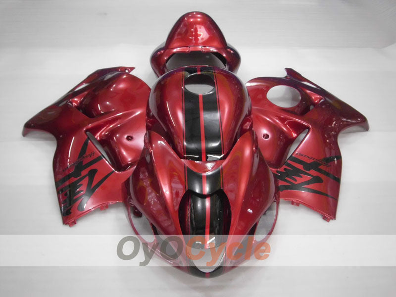 Injection Fairing kit for 99-07 GSXR1300 Hayabusa - Red, Black - Factory Style #OYO87905606