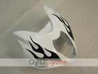 Injection Fairing kit for 99-07 GSXR1300 Hayabusa - White, Black - Flame #OYO87905607