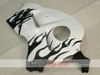 Injection Fairing kit for 99-07 GSXR1300 Hayabusa - White, Black - Flame #OYO87905607