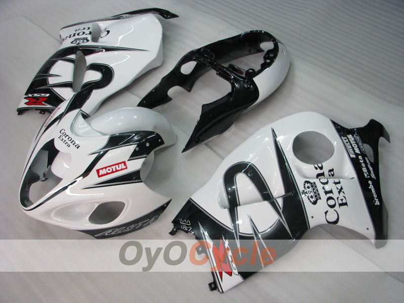 Injection Fairing kit for 99-07 GSXR1300 Hayabusa - White, Black - Corona, MOTUL #OYO87905612 Secondary image