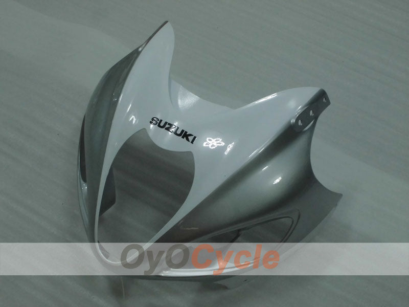 Injection Fairing kit for 99-07 GSXR1300 Hayabusa - White, Silver - Factory Style #OYO87905617