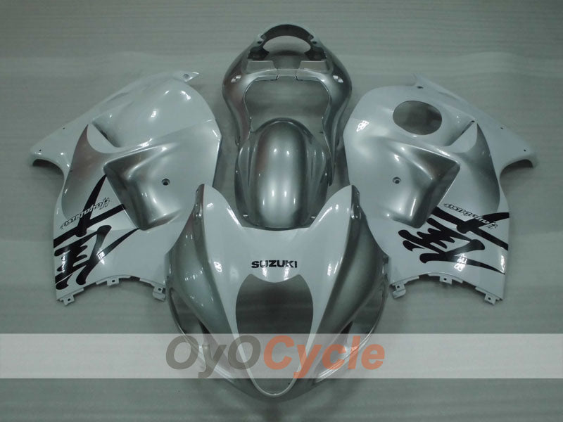 Injection Fairing kit for 99-07 GSXR1300 Hayabusa - White, Silver - Factory Style #OYO87905617 Secondary image