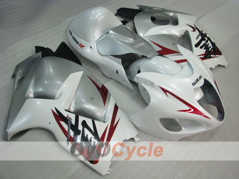 Injection Fairing kit for 99-07 GSXR1300 Hayabusa - White, Silver - Factory Style #OYO87905619