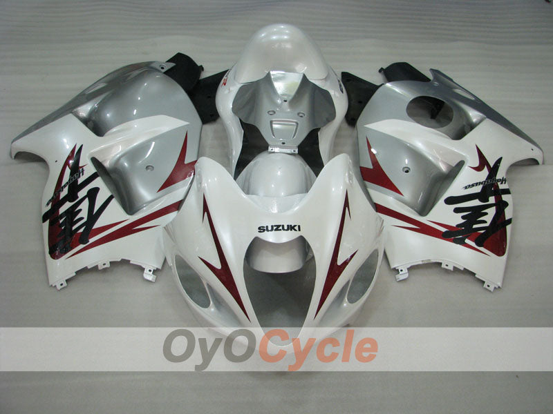 Injection Fairing kit for 99-07 GSXR1300 Hayabusa - White, Silver - Factory Style #OYO87905619